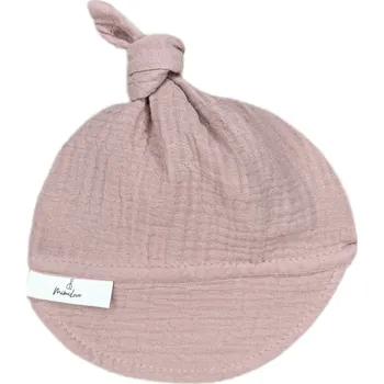 Šátek Mimilove Mušelínový šátek vel. 6-18 měsíců Pudrově hnědý