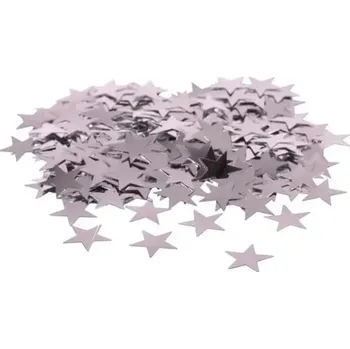 Konfeta Konfety stříbrné hvězdy 14g