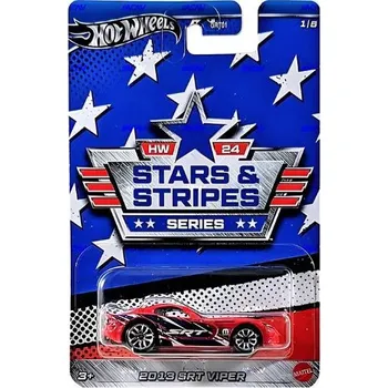 auto na autodráhu Hot Wheels Stars and Stripes 2013 SRT Viper