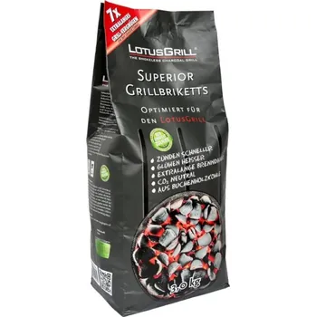 Zahradní gril Grilovací brikety LotusGrill 3kg LB-3000