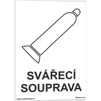 Traiva s.r.o. Svářecí souprava Verze: Samolepka 148 x 210 mm (A5) tl. 0.1 mm - Kód: 00619