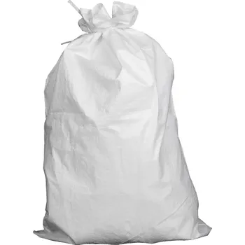 Pytle na odpadky PYTEL polypropylenový, bílý, na obilí, 55x120 cm