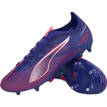 Kopačky Pánské kopačky kolíky Puma Ultra 5 Match MxSG fialové