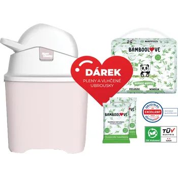 Koš na pleny DiaperChamp Koš na pleny ONE Old Pink růžová