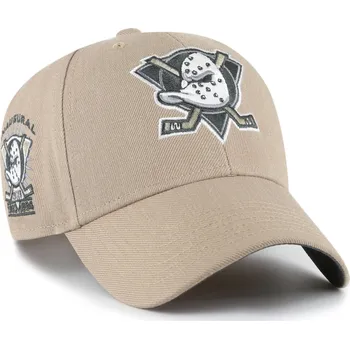 Kšiltovka 47 Brand Pánská kšiltovka Anaheim Ducks NHL Sure Shot Snapback '47 MVP Khaki