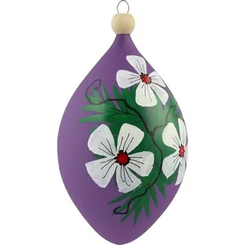 Velikonoční dekorace Velikonoční kraslice fialová