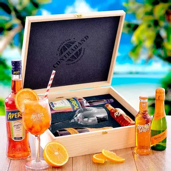 Dárkový potravinový koš CONTRABAND.ZONE - Aperol Spritz Set