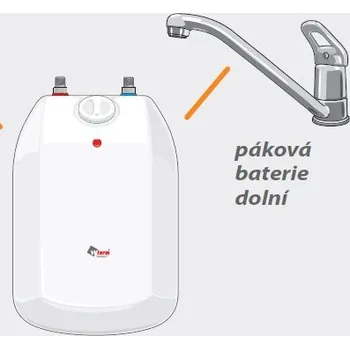 Bojler FDN 5 DP zásobníkový beztlakový ohřívač vody s baterií Wterm