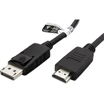Video kabel ROLINE RM DisplayPort - HDMI kabel, DP(M) -> HDMI M, 2m, černý - 11.45.5781