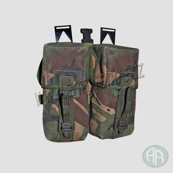 Airsoft Britská sumka dvojitá PLCE na zásobníky, DPM - , originál Britská armáda