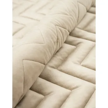 Galanterie Potahová látka MAGIC VELVET cikcak pruhy 5 cm Barva: 2210/P167/O200/N1101