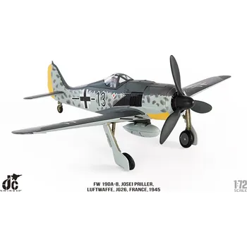 Plastikový model 1:72 Focke-Wulf Fw 190 A-8, JG 26 Schlageter, Black 13, Joseph Priller, France, 1945