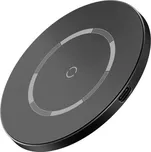 Baseus bezdrátová nabíječka Simple Magnetic 15W černá WXJK-E01