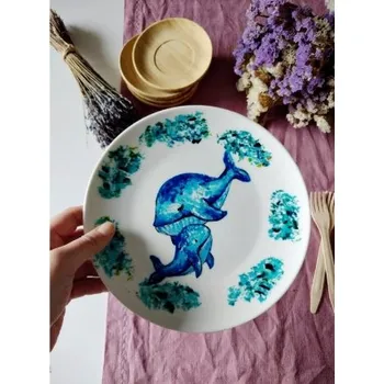 Talíř Art&Deco by TSD Talíř Velryby - Art&Deco by TDS 28569