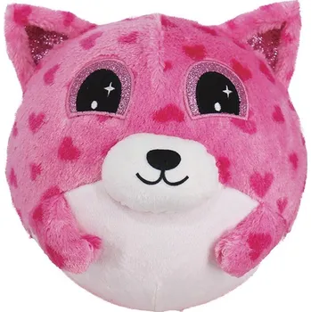 Hračka Nafukovací plyšový kamarád - Medvídek růžový 15 cm