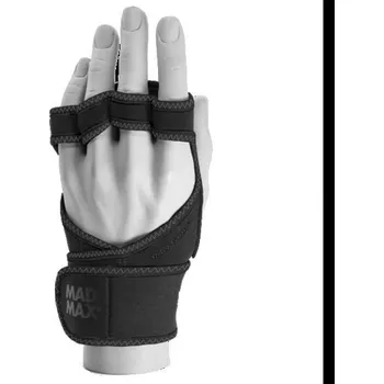 Opasek na cvičení MadMax MAXGRIP Neoprene wrap S/M - černá