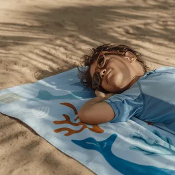 Little Dutch Ručník 120x60 cm Ocean Dreams Blue 120x60 modrá