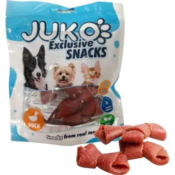 Pamlsek pro psa JUKO petfood s.r.o. Duck Soft Bone JUKO Snacks 250 g