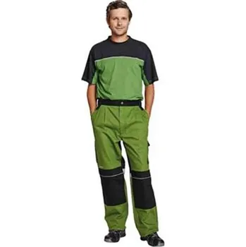 montérky Kalhoty pracovní do pasu STANMORE (vel.62) zelené, montérkové