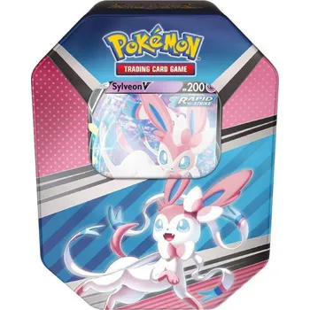 Pokémon TCG V Heroes Tin Sylveon V Sběratelská karetní hra Pokémon TCG V Heroes Tin Sylveon V