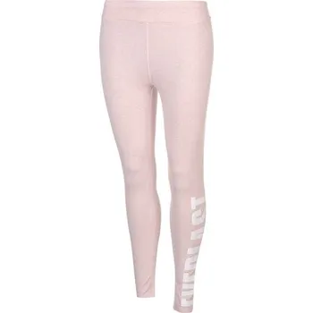 Dámské kalhoty dámské legíny EVERLAST - PINK MARL - S (Everlast Large Logo Leggings Ladies)