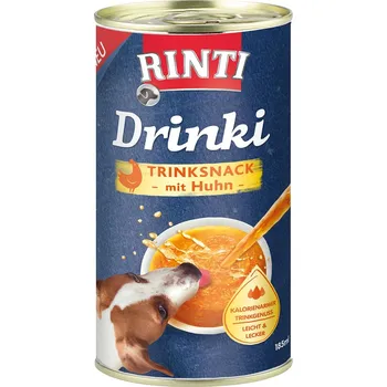 Pamlsek pro psa RINTI Drinki tekutá pochoutka, kuře 24× 185 ml