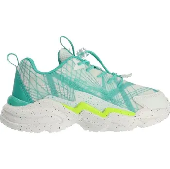 Puzzle Dětská volnočasová obuv Willard PUZZLE 25 Bílá, Zelená, Žlutá
