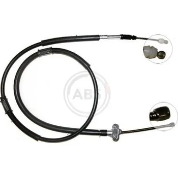 Lanko parkovací brzdy Tažné lanko, parkovací brzda A.B.S. K12717