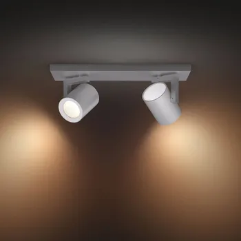 Lampička Philips Hue Argenta LED spot dvě žárovky hliník 2 x 5,7 W LED - Doprava zdarma