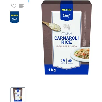 Rýže METRO Chef Rýže Carnaroli vakuovaná 1 kg
