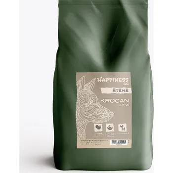Krmivo pro psa HAPPINESS Goodness Grains Puppy - krocan s rýží 1,5kg