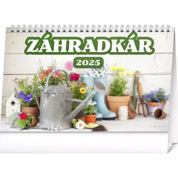 Kalendář Presco NOTIQUE Stolový Záhradkár 23,1 x 14,5 cm 2025