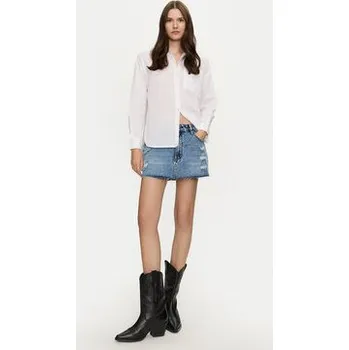 Pánská košile Brave Soul Košile LSH-659ARIEL Bílá Regular Fit S