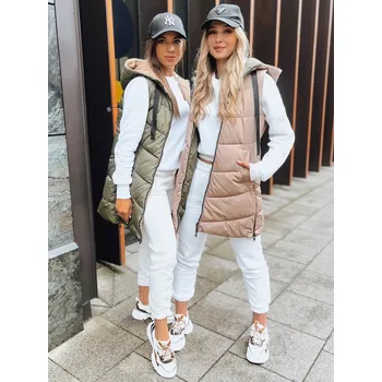 Dámská vesta Dámská vesta DSTREET ONADE KARAMELOVÁ XL