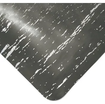 Šedá gumová protiúnavová rohož FLOMA Marble - 300 x 90 x 1,4 cm (80000766) FLOMAT
