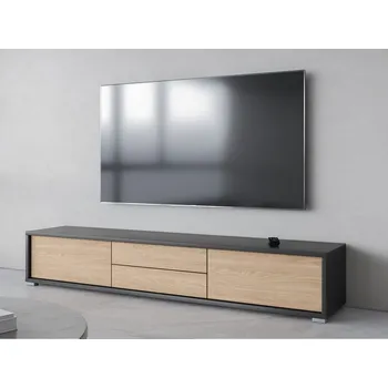 Televizní stolek Televizní stolek FRIDA typ 39 délka 180 cm dub/antracit