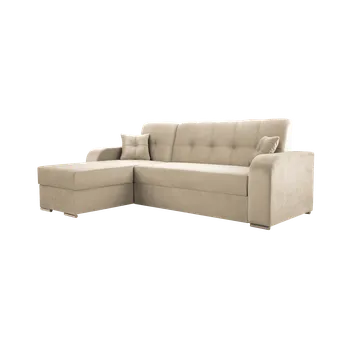 Sedací souprava IDZ Rohová sedačka MISOL, 240 cm Roh pohovky: Levý roh, Barva látky: QUEENS 02