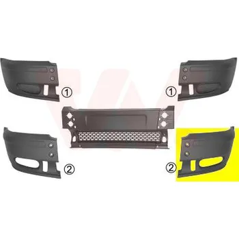 Nárazník Nárazník VAN WEZEL 1898565