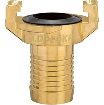 VSK GSKP19 - Bajonetová spojka na vodu GSKP19, na hadici 19 mm, mosazná s těsněním