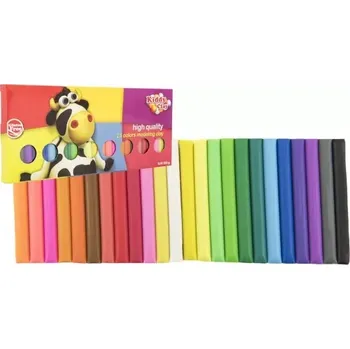 Modelovací hmota Teddies Modelína/Plastelína Nara 500g 24ks