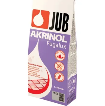 Spárovací hmota JUB AKRINOL Fugalux vysoce kvalitní flexibilní spárovací hmota 5 kg 141 Slver