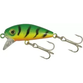 Umělá nástraha Kamasaki Wobler Perch 2 Zelená-Žlutá 4,5cm 3,5g