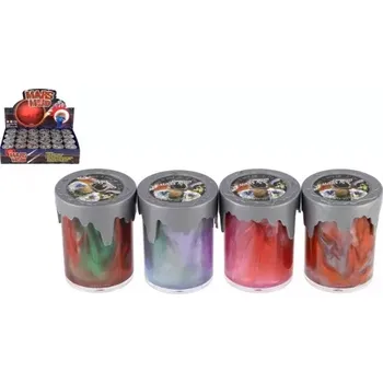 Modelovací hmota Teddies Mars Mud Metalický sliz v kelímku 80 g