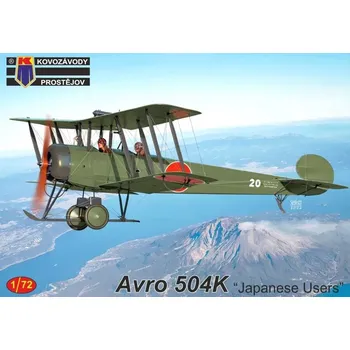 Plastikový model Kovozávody 1/72 Avro 504K 'Japanese Users' (3x camo)