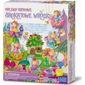 kreativní sada Sada na výrobu sádrových odlitků – brokátové víly