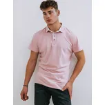 Pánské POLO triko VSB VUGO ve slabě-růžové barvě, VELIKOST 5XL