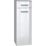 Koupelnová skříňka NEL V DS - bílá lesk