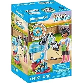 Stavebnice Playmobil PLAYMOBIL 71497 Terapeut pro Koně
