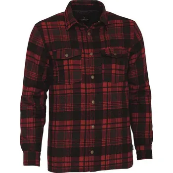Pánská košile Kinetic Flanelová košile Lumber Jacket Red Velikost: M
