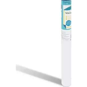 Tooky Toy Magnetická fólie na stěnu 120 x 90 cm bílá